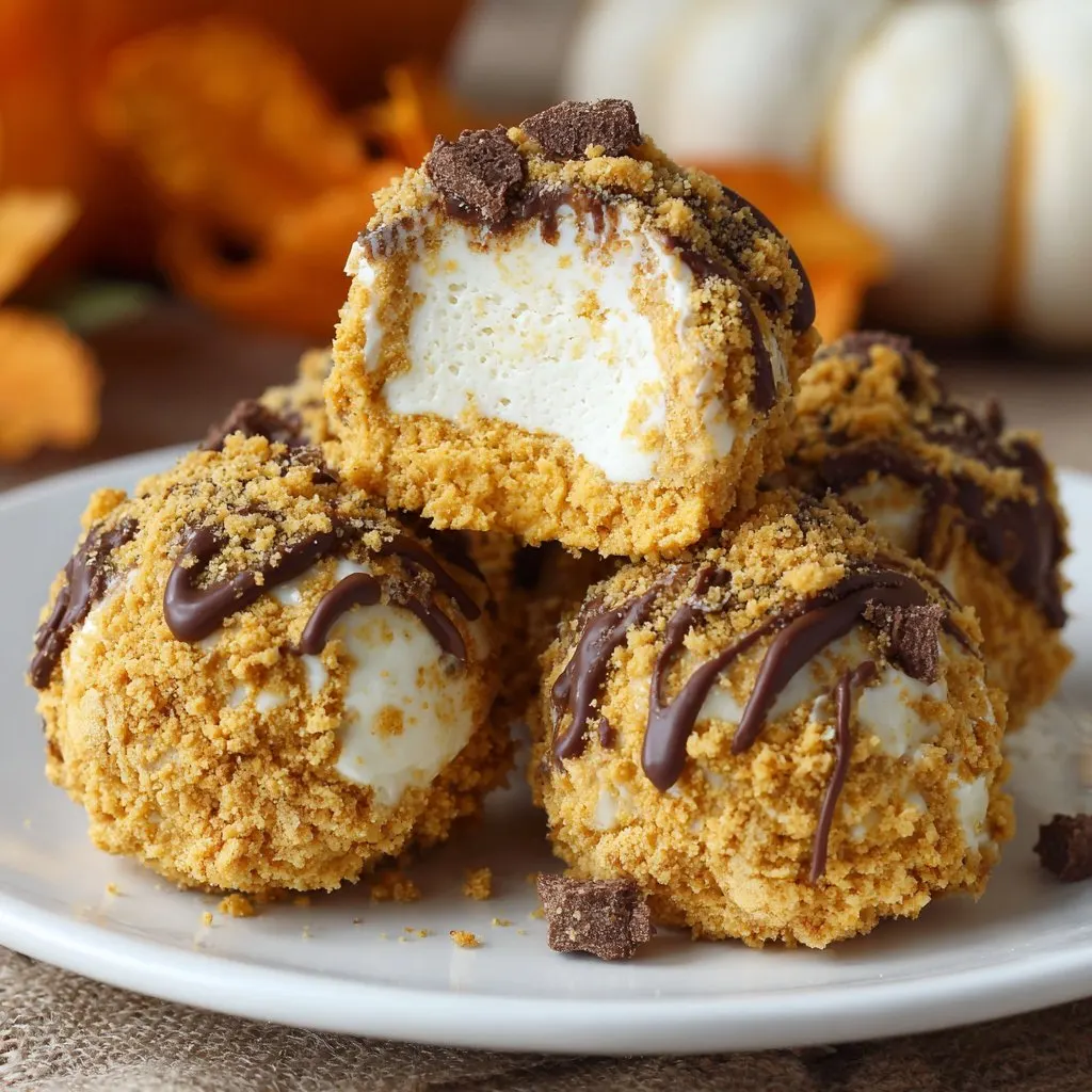 Pumpkin Cheesecake Truffles
