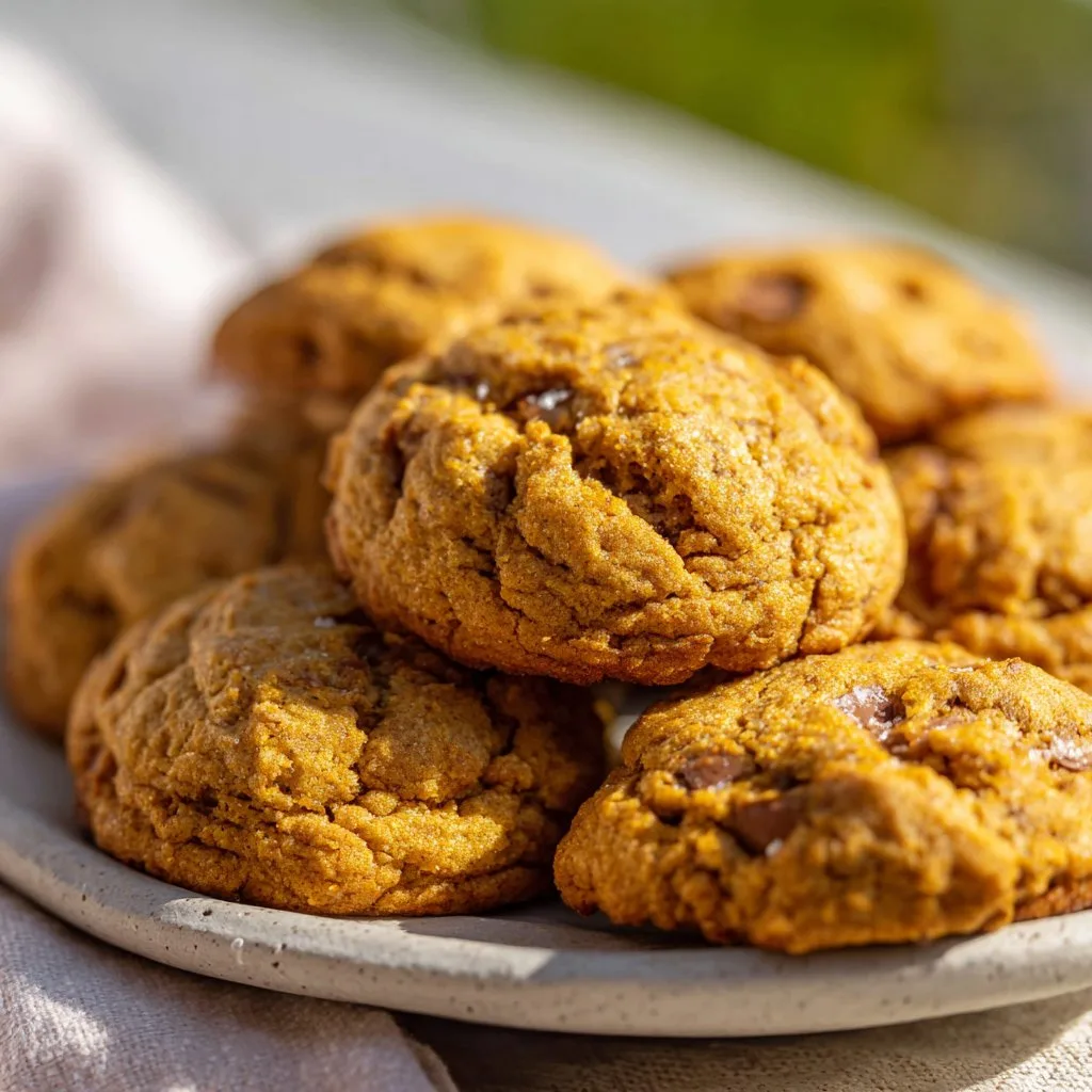 Pumpkin Cookies Soft and Chewy