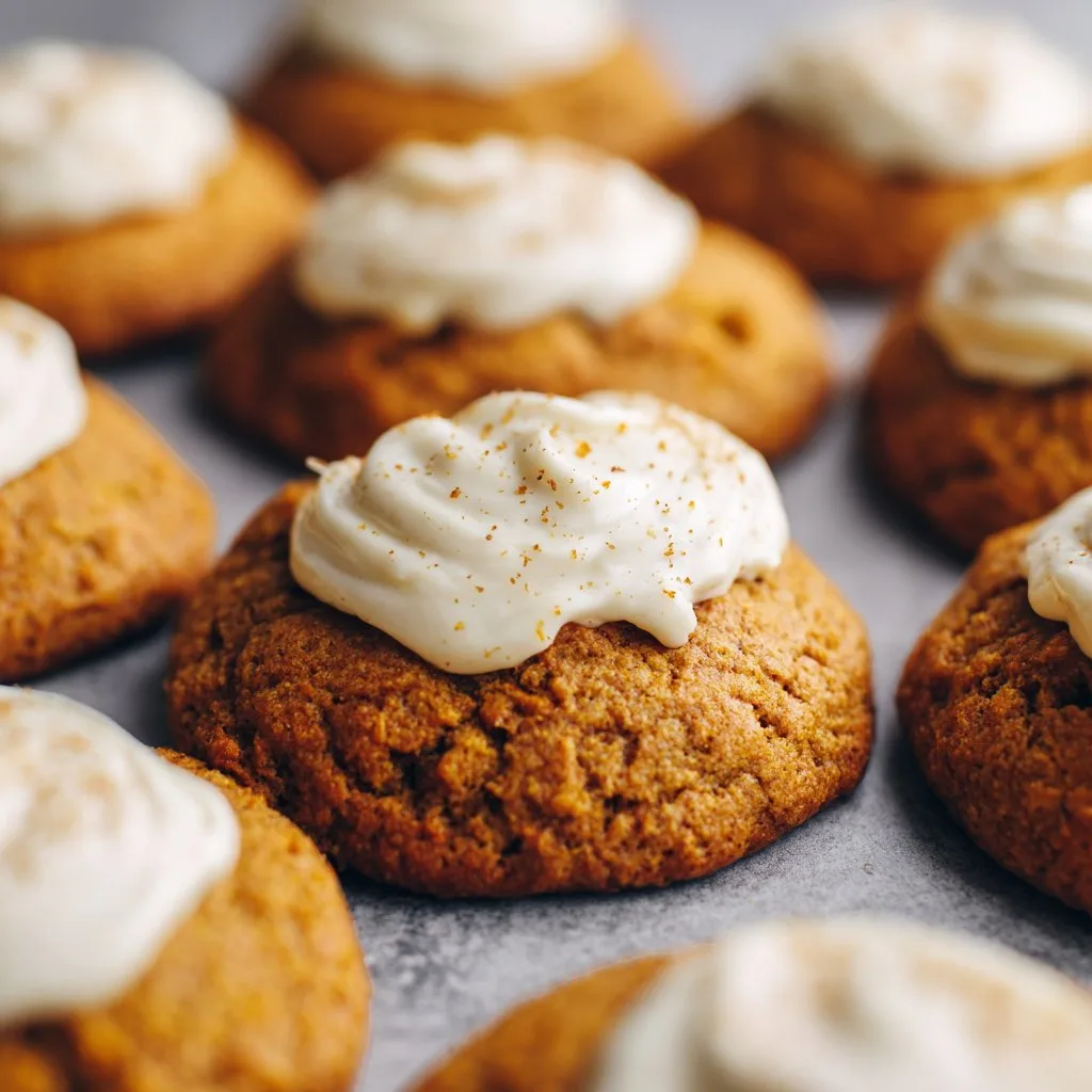 Pumpkin Cookies with Minimal Ingredients
