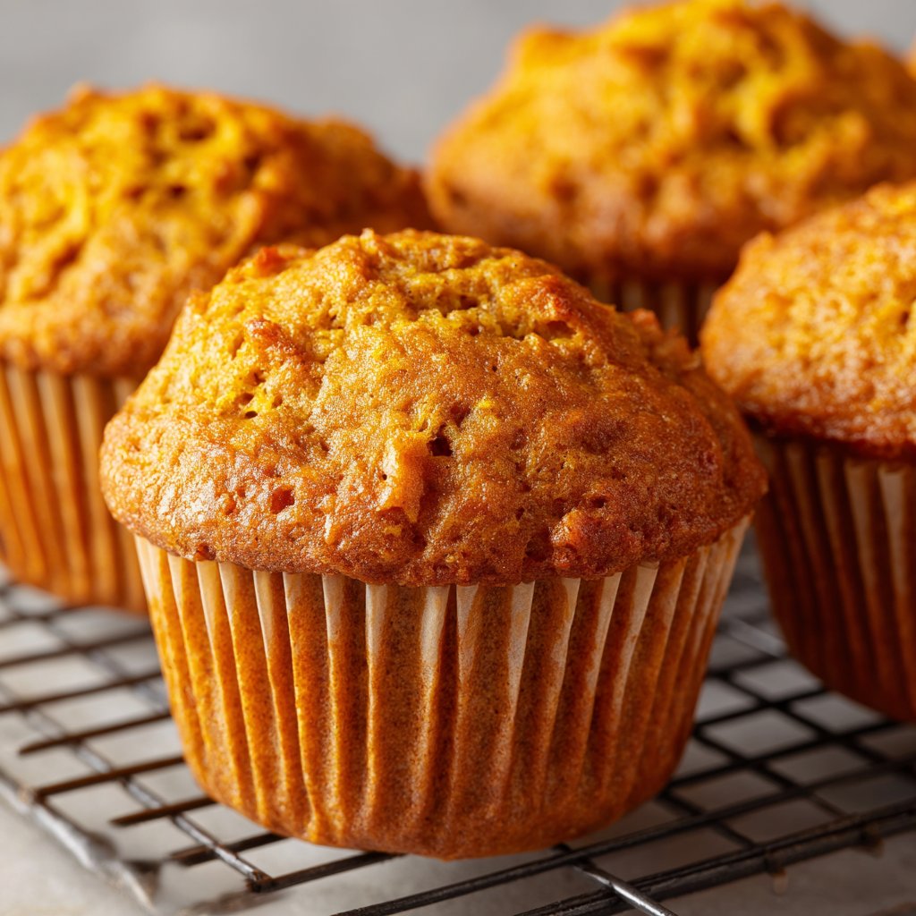 Pumpkin Muffins Recipe for Snack Prep