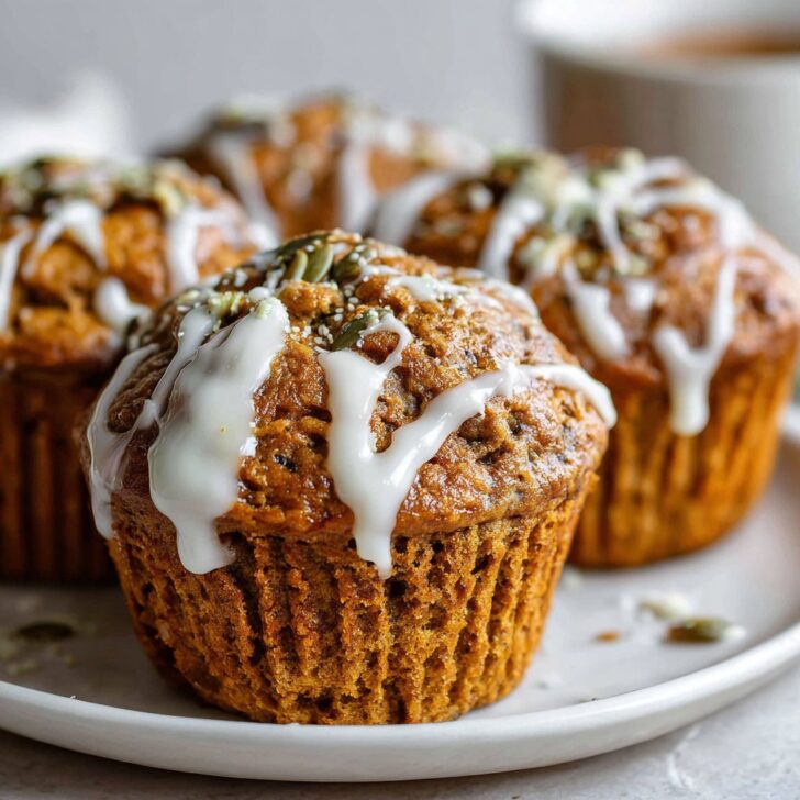 Pumpkin Muffins with Cream Cheese