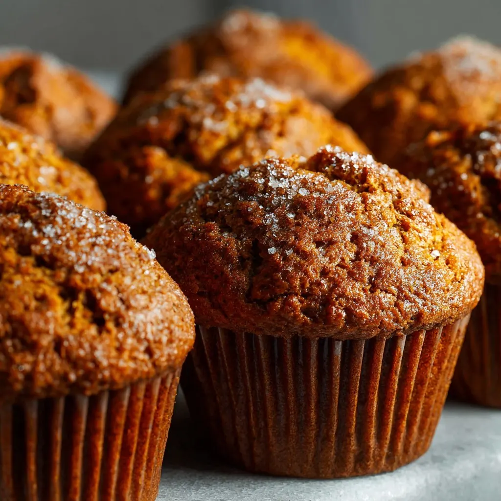 Pumpkin Muffins with Fall Spices