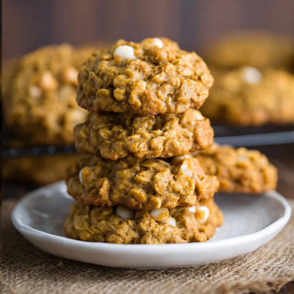 Pumpkin Oatmeal Scotchies 2 Pumpkin Oatmeal Scotchies