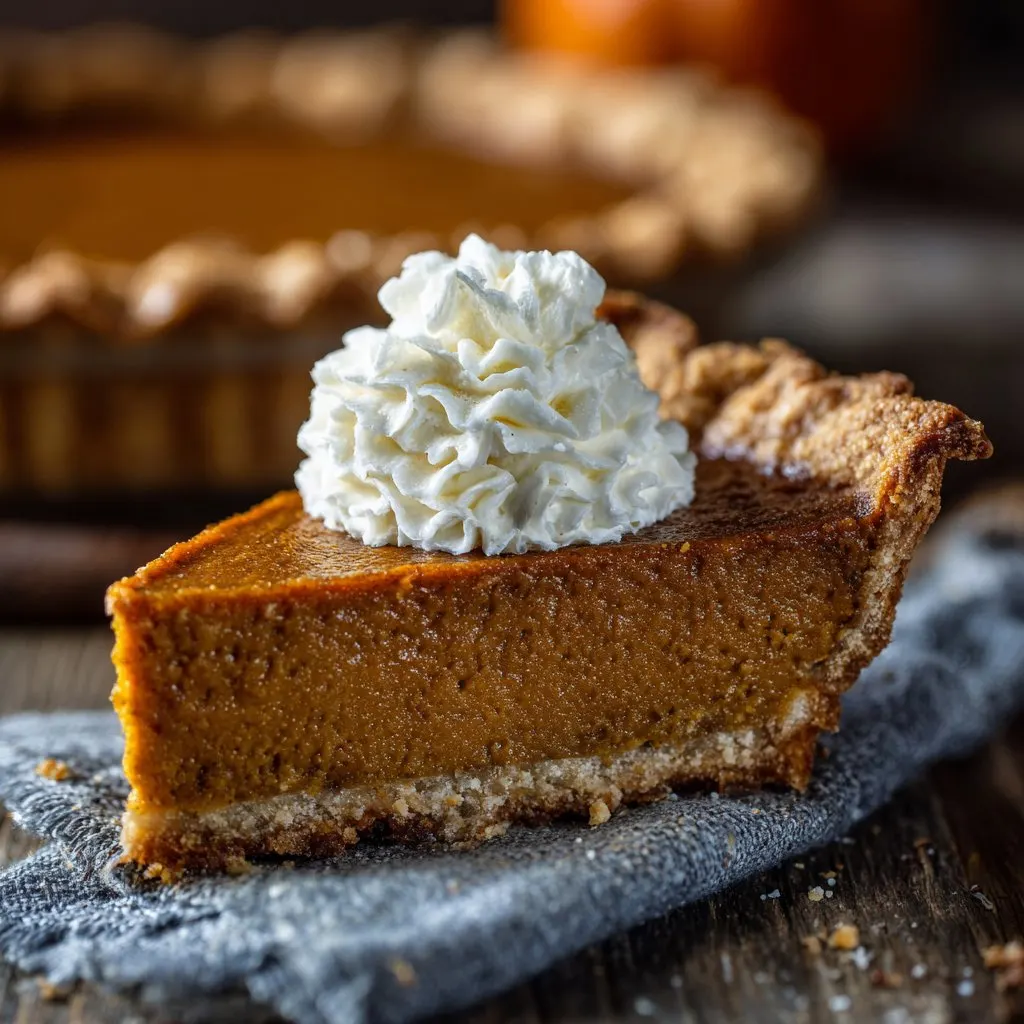 Pumpkin Pie with Homemade Crust Option