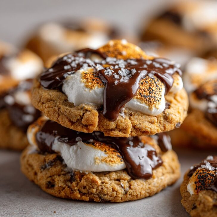 Pumpkin S'mores Cookies