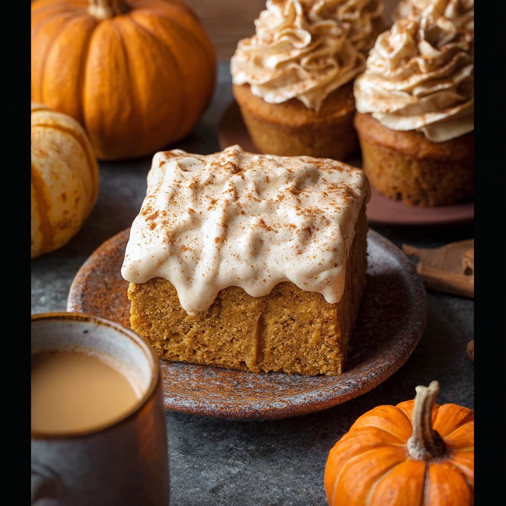 Pumpkin Spice Latte Cake