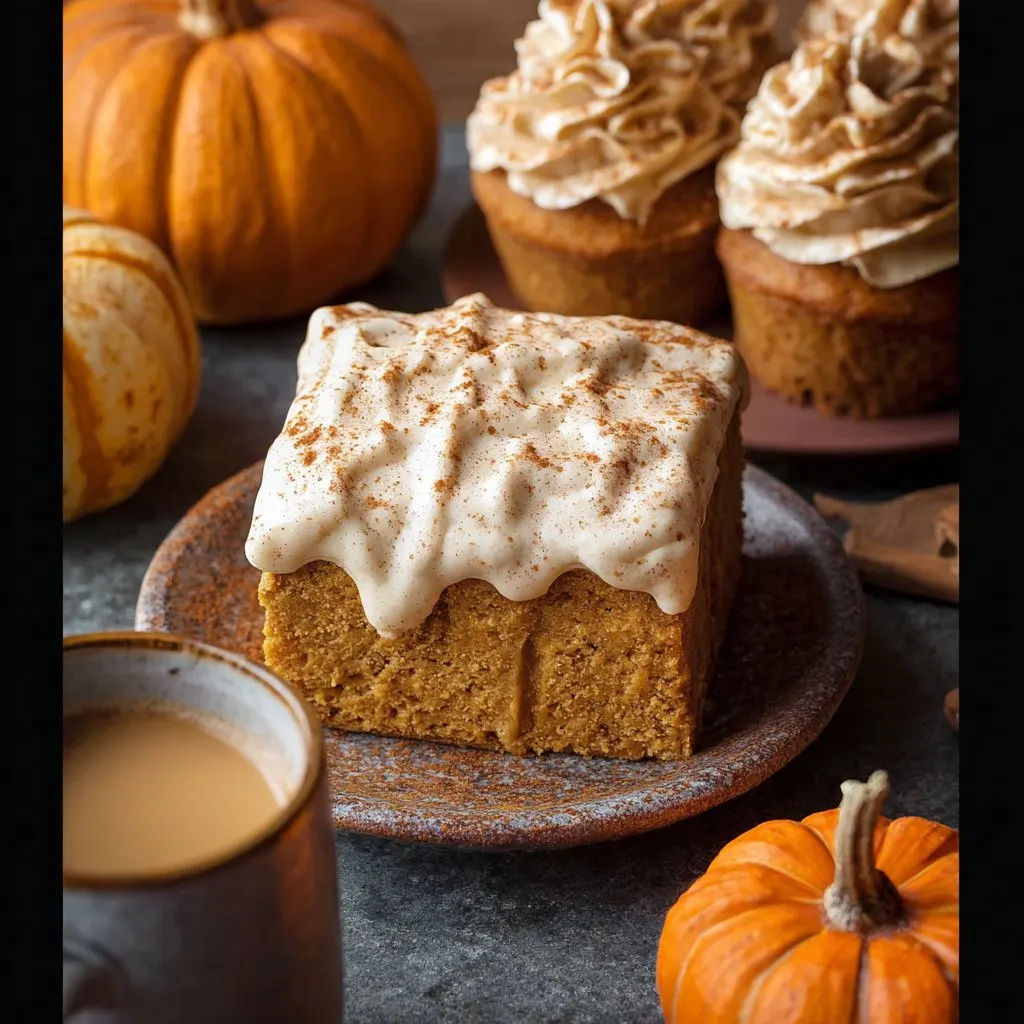 Pumpkin Spice Latte Cake