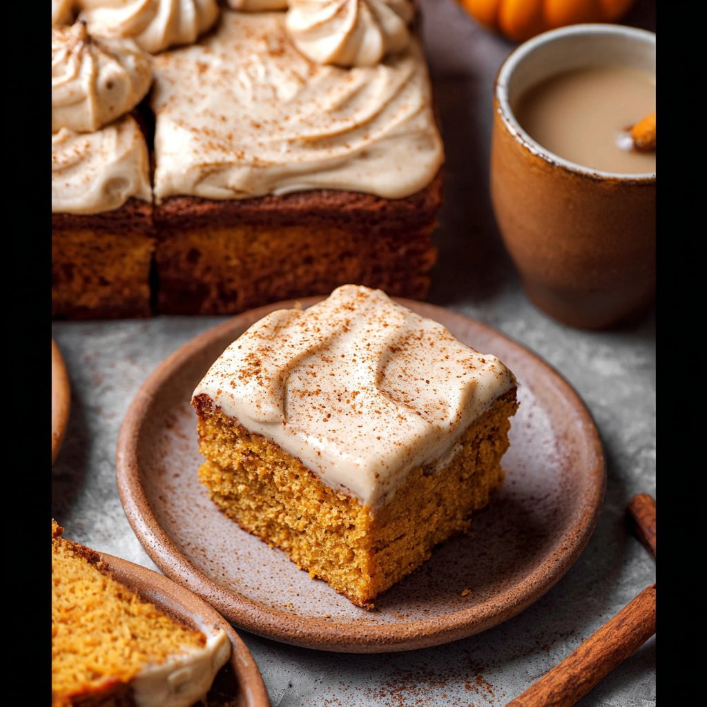 Pumpkin Spice Latte Cake