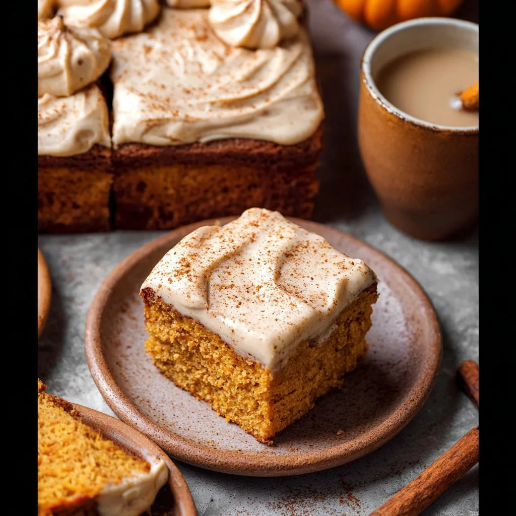 Pumpkin Spice Latte Cake
