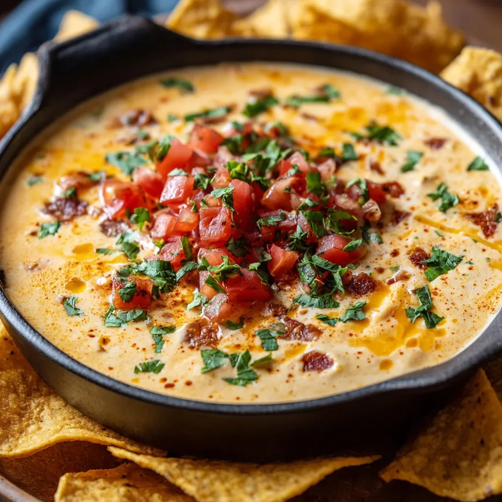Ranch Queso Dip with Tortilla Chips 1 Ranch Queso Dip with Tortilla Chips