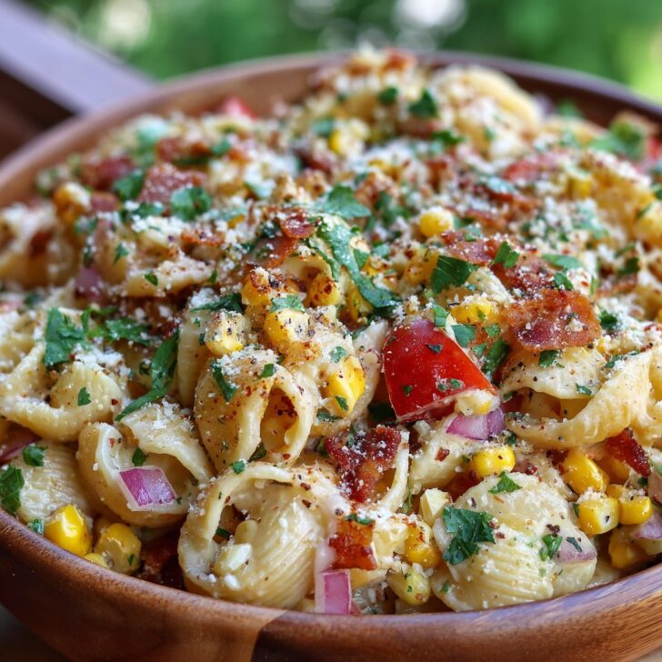 Southwest Street Corn Pasta Salad