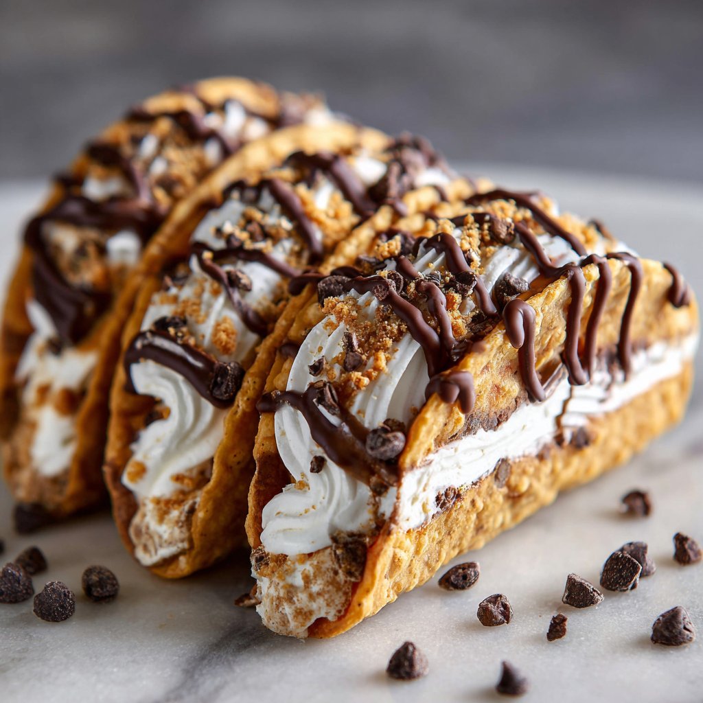 Cookie Dough Cheesecake Tacos (Fun!)