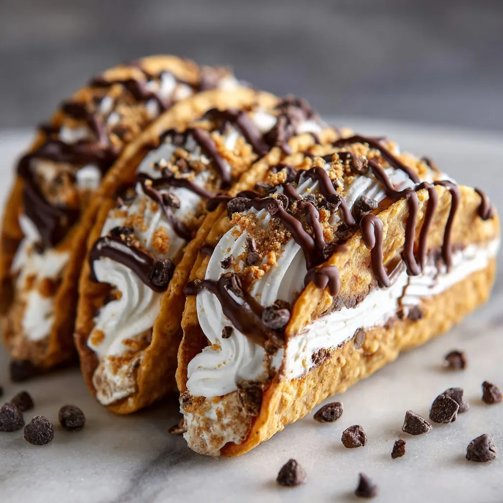 Cookie Dough Cheesecake Tacos (Fun!)