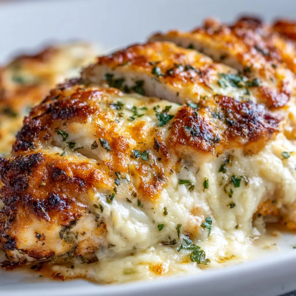 Garlic Parmesan Chicken Bake (Easy)