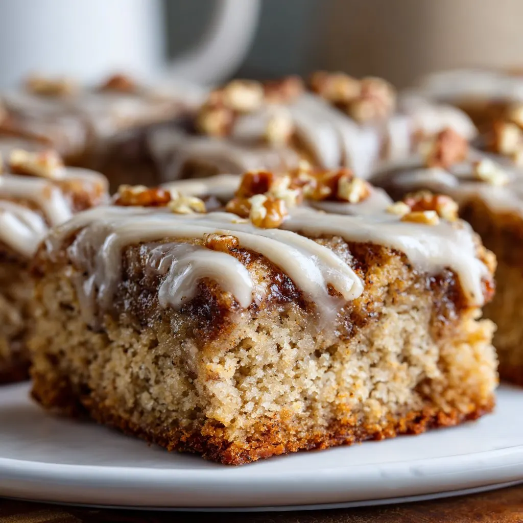 Cinnamon Roll Bliss Bars with Icing