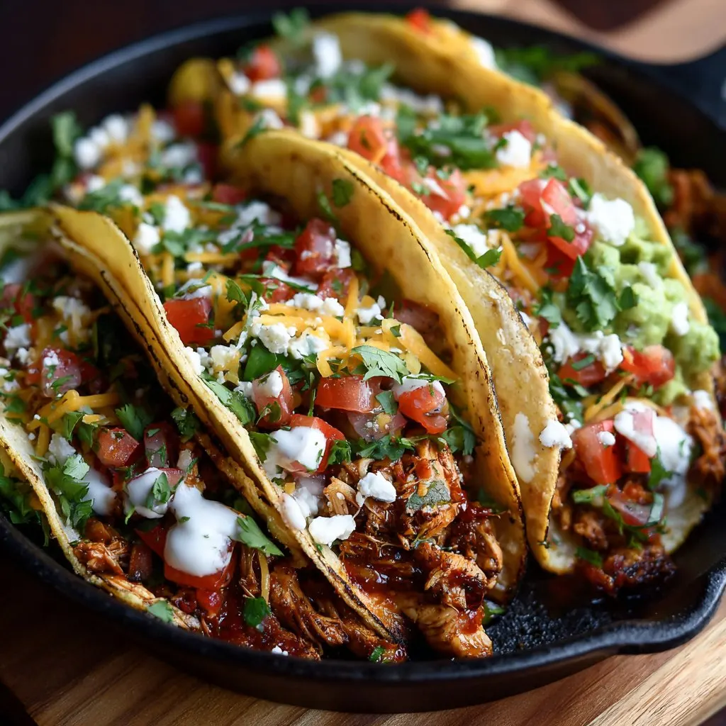 Quick Chicken Street Tacos (Skillet!) 1 Quick Chicken Street Tacos (Skillet!)