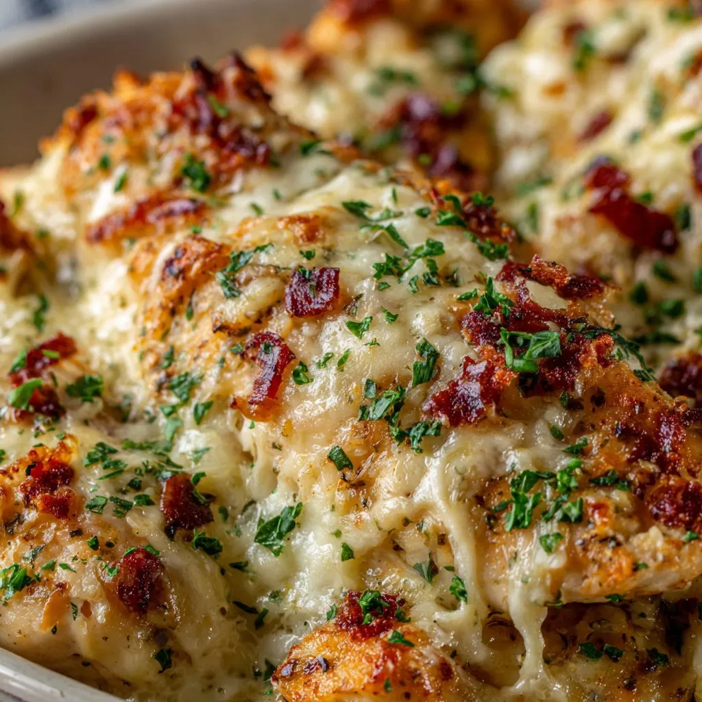 Garlic Parmesan Chicken Bake (Easy)