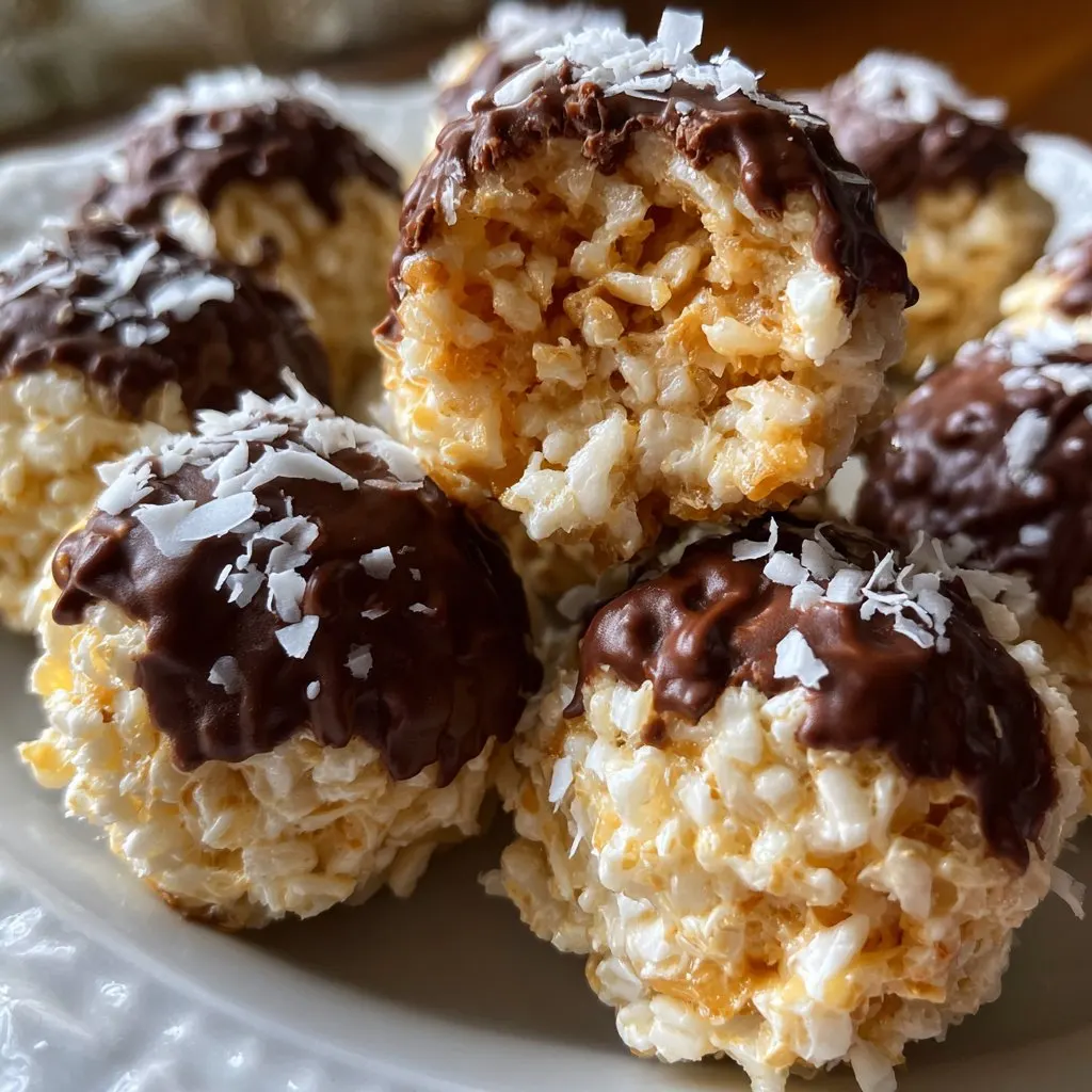 Peanut Butter Balls with Rice Krispies 1 Peanut Butter Balls with Rice Krispies