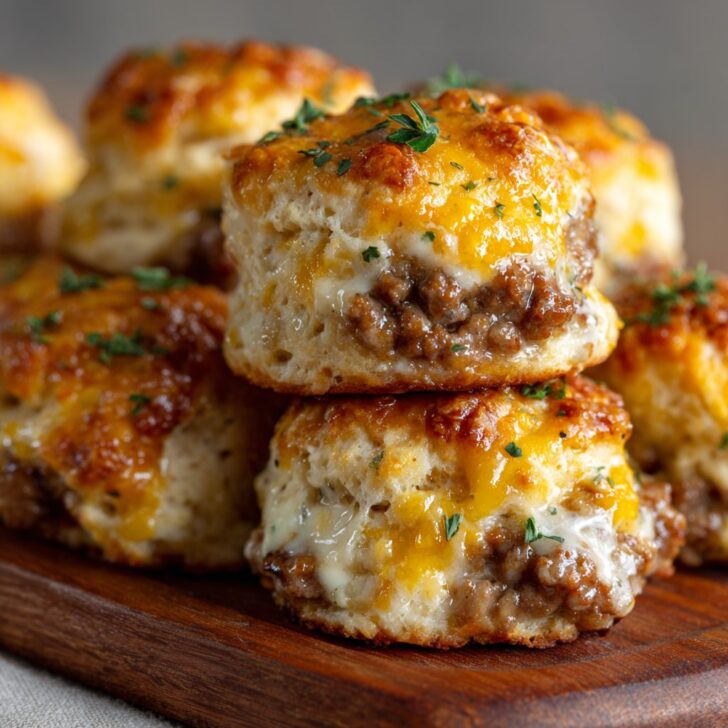 Sausage Cream Cheese Biscuit Bites