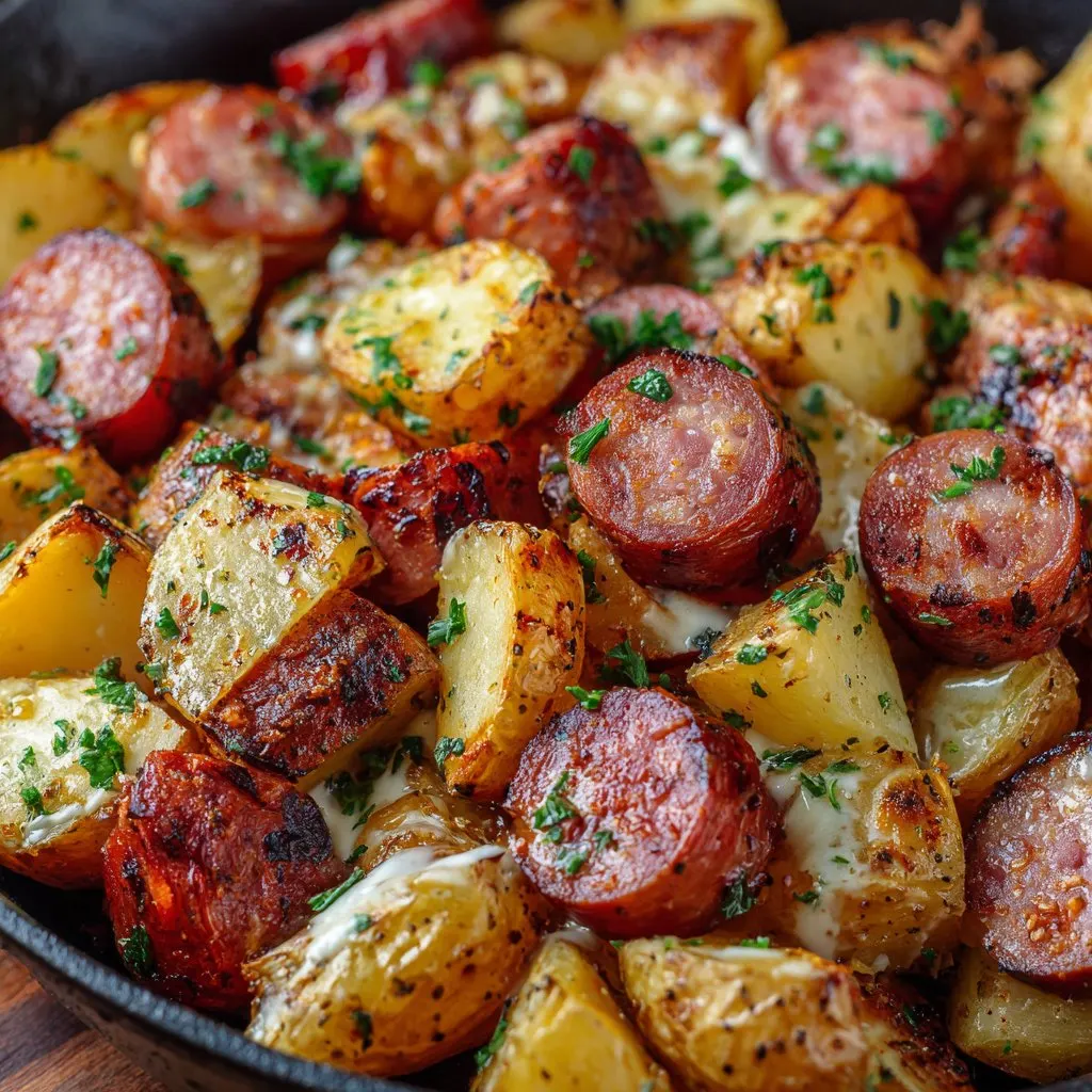 Smoked Sausage with Ranch Potatoes