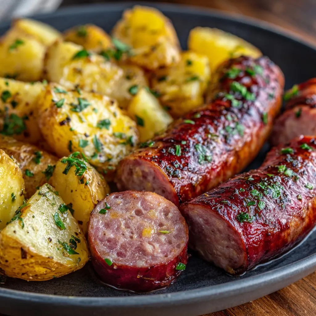 Smoked Sausage with Ranch Potatoes
