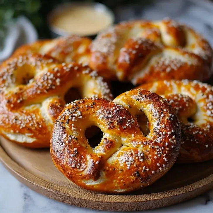 Soft and Chewy Pretzel