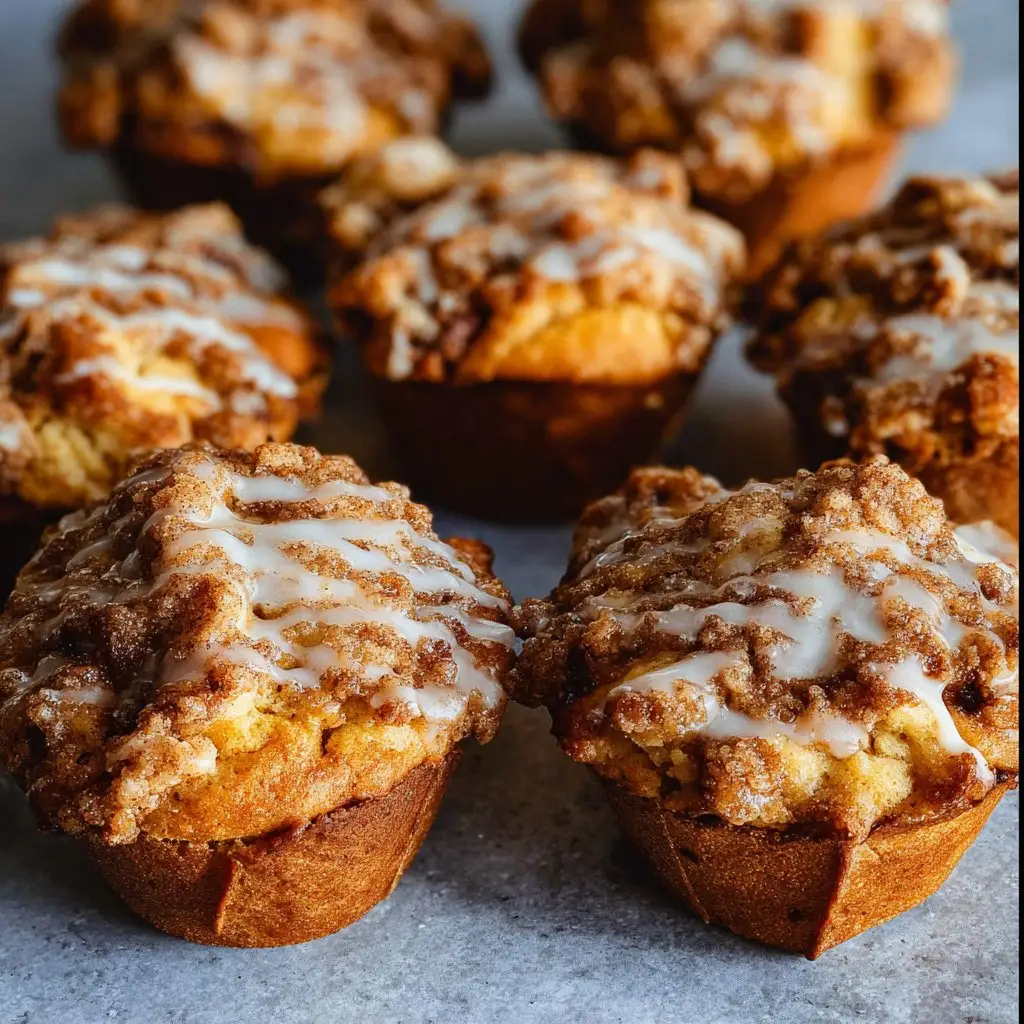 Sourdough Coffee Cake Muffins 2 Sourdough Coffee Cake Muffins