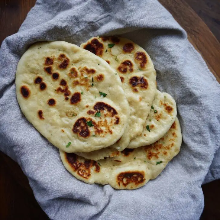 Sourdough Discard Naan