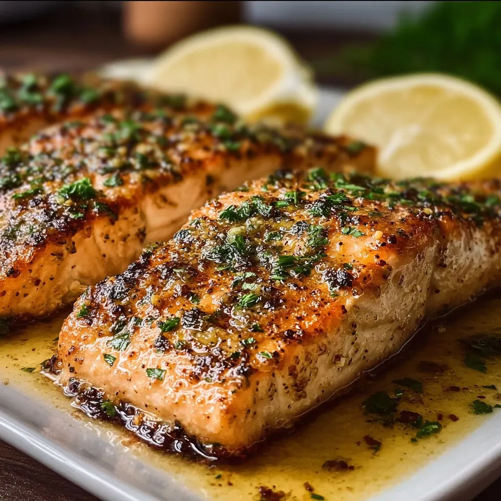 Texas Roadhouse-Style Baked Salmon