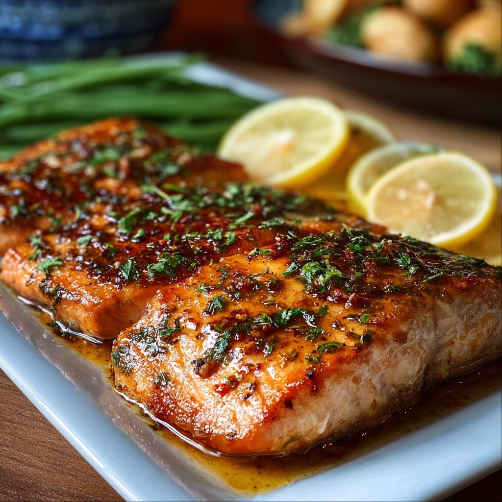 Texas Roadhouse-Style Baked Salmon