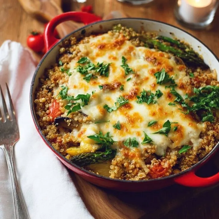 Veggie-Packed Quinoa Casserole