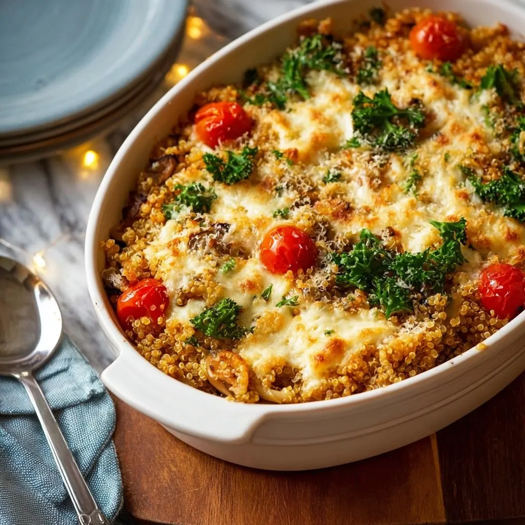 Veggie-Packed Quinoa Casserole 3 Veggie-Packed Quinoa Casserole