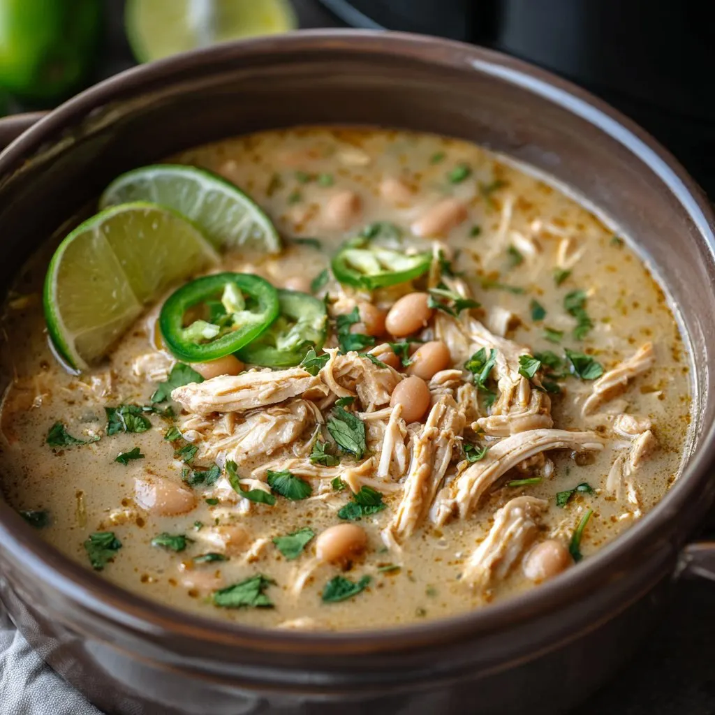 White Chicken Chili Slow Cooker