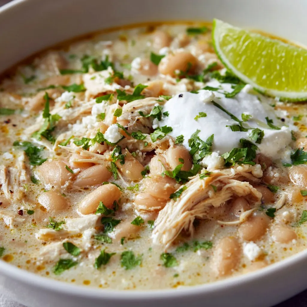 White Chicken Chili Slow Cooker