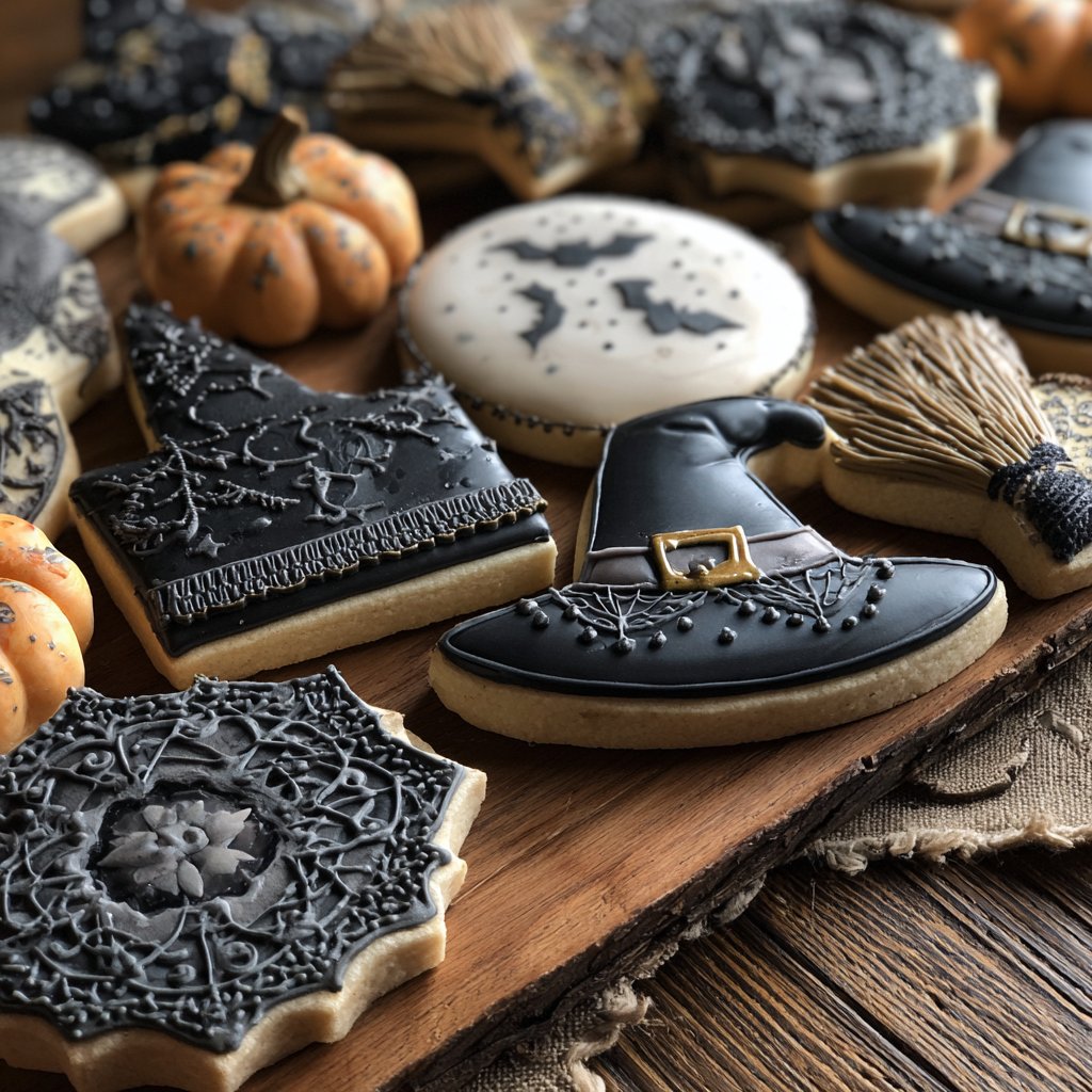 Witchy Cookies for Halloween