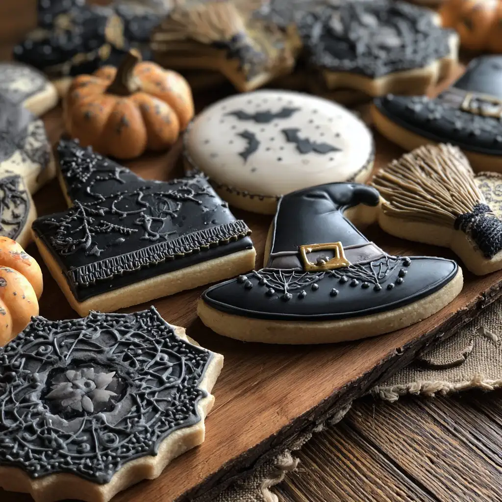 Witchy Cookies for Halloween