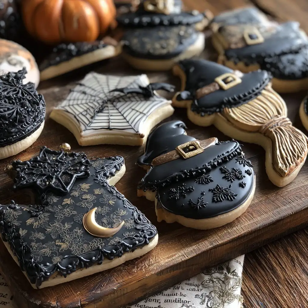 Witchy Cookies for Halloween