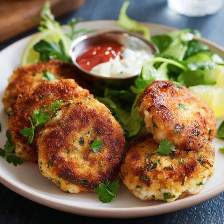 Air Fryer Chicken Rissoles Recipe