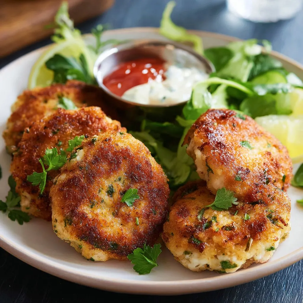 Air Fryer Chicken Rissoles Recipe
