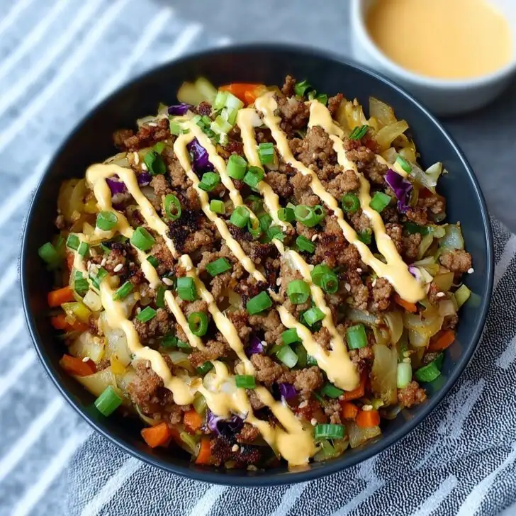 Blackstone Egg Roll in a Bowl