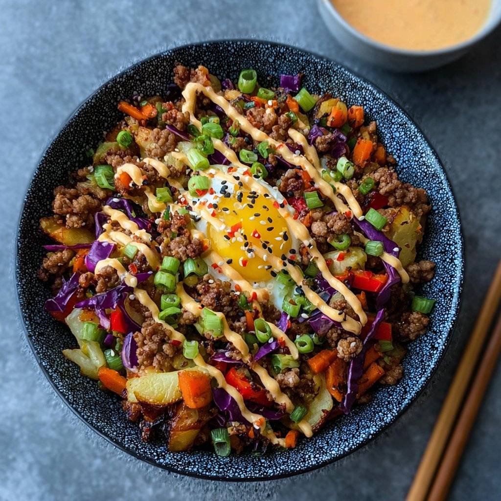 Blackstone Egg Roll in a Bowl