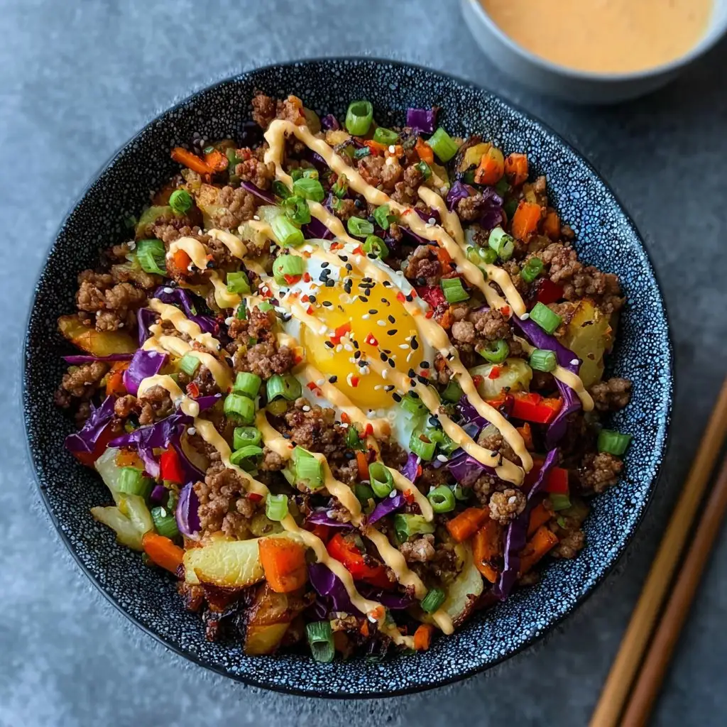 Blackstone Egg Roll in a Bowl