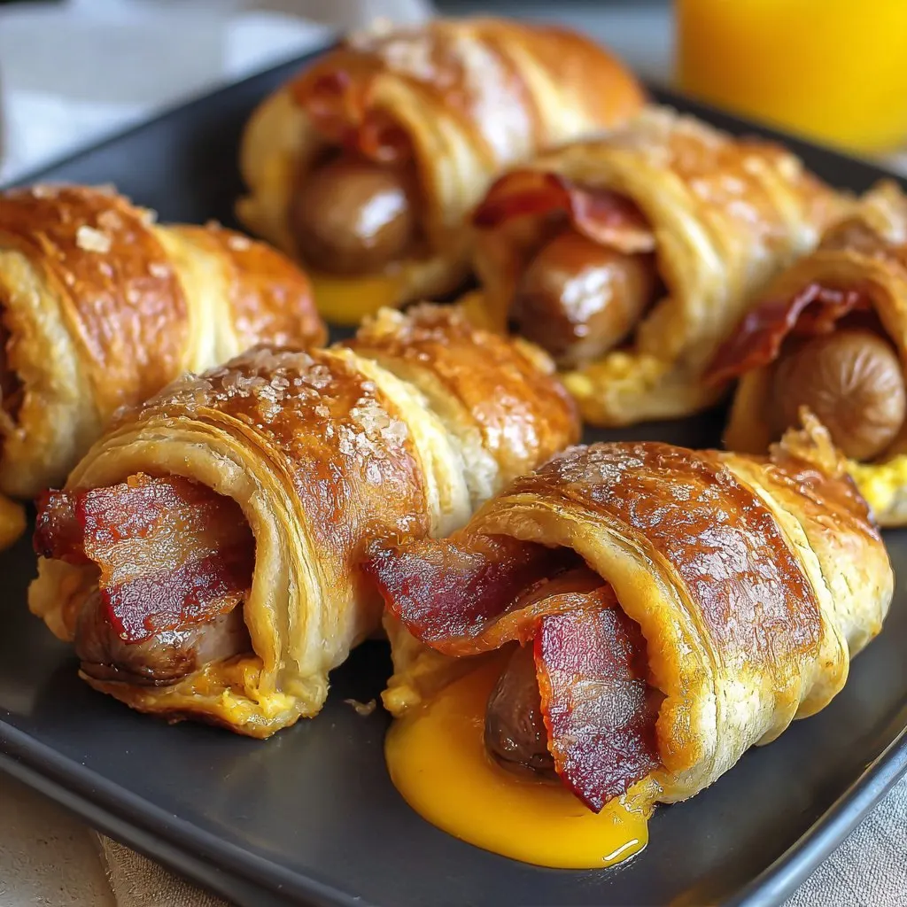 Breakfast Pigs In A Blanket Recipe 1 Breakfast Pigs In A Blanket Recipe