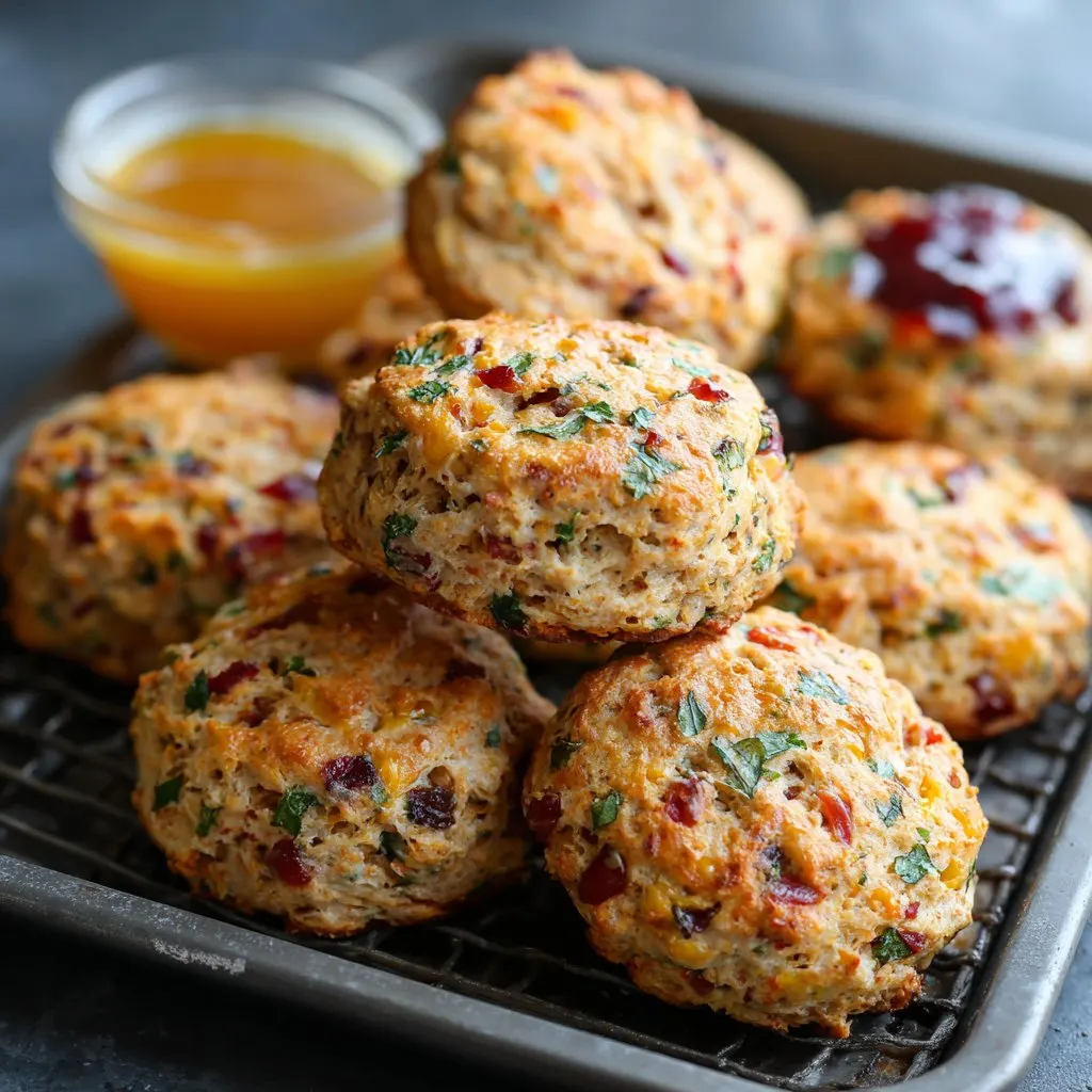 Breakfast Protein Biscuits