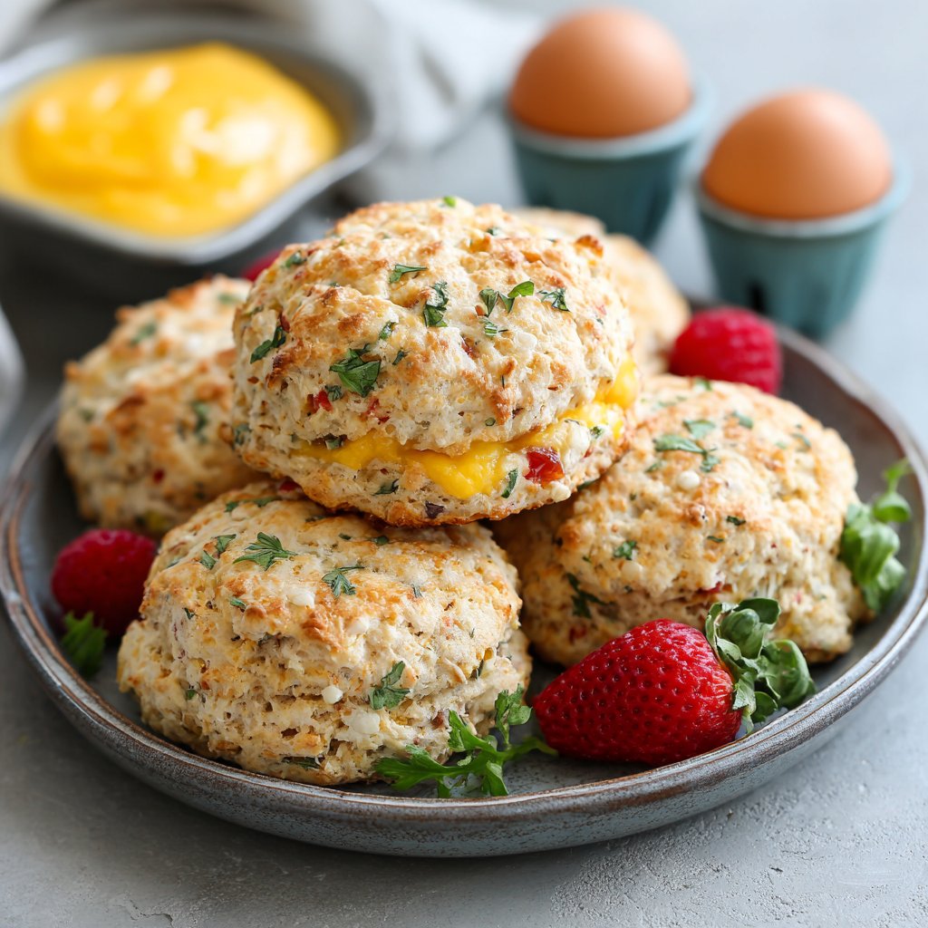 Breakfast Protein Biscuits