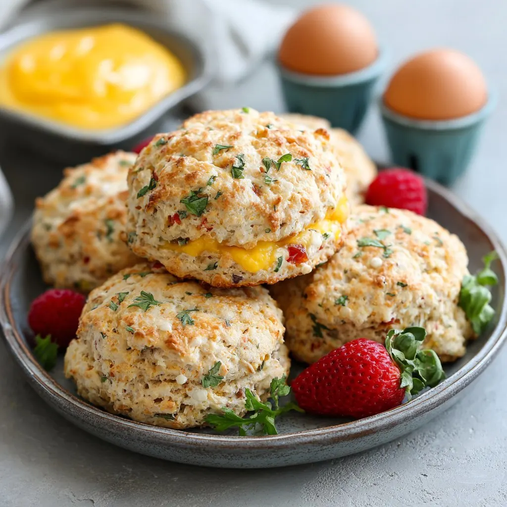 Breakfast Protein Biscuits