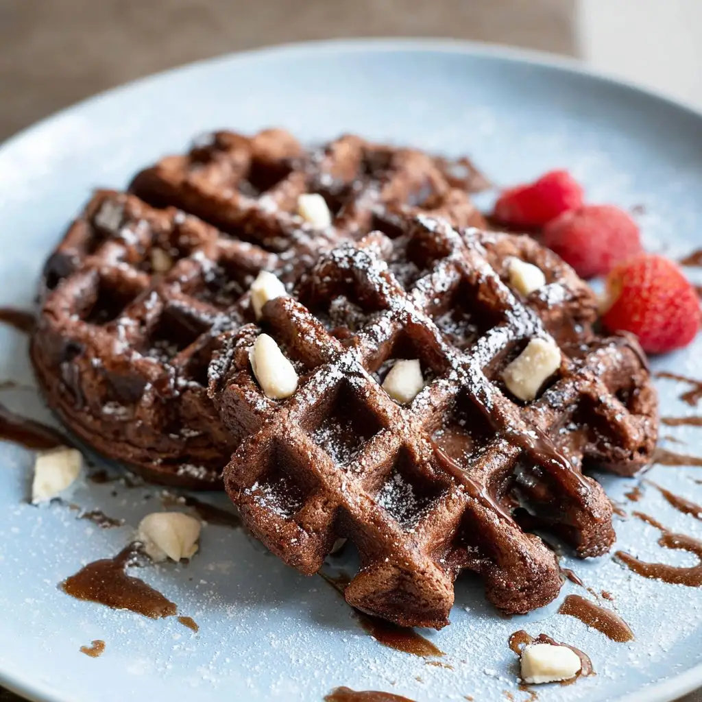 Brownie Waffle 1 Brownie Waffle