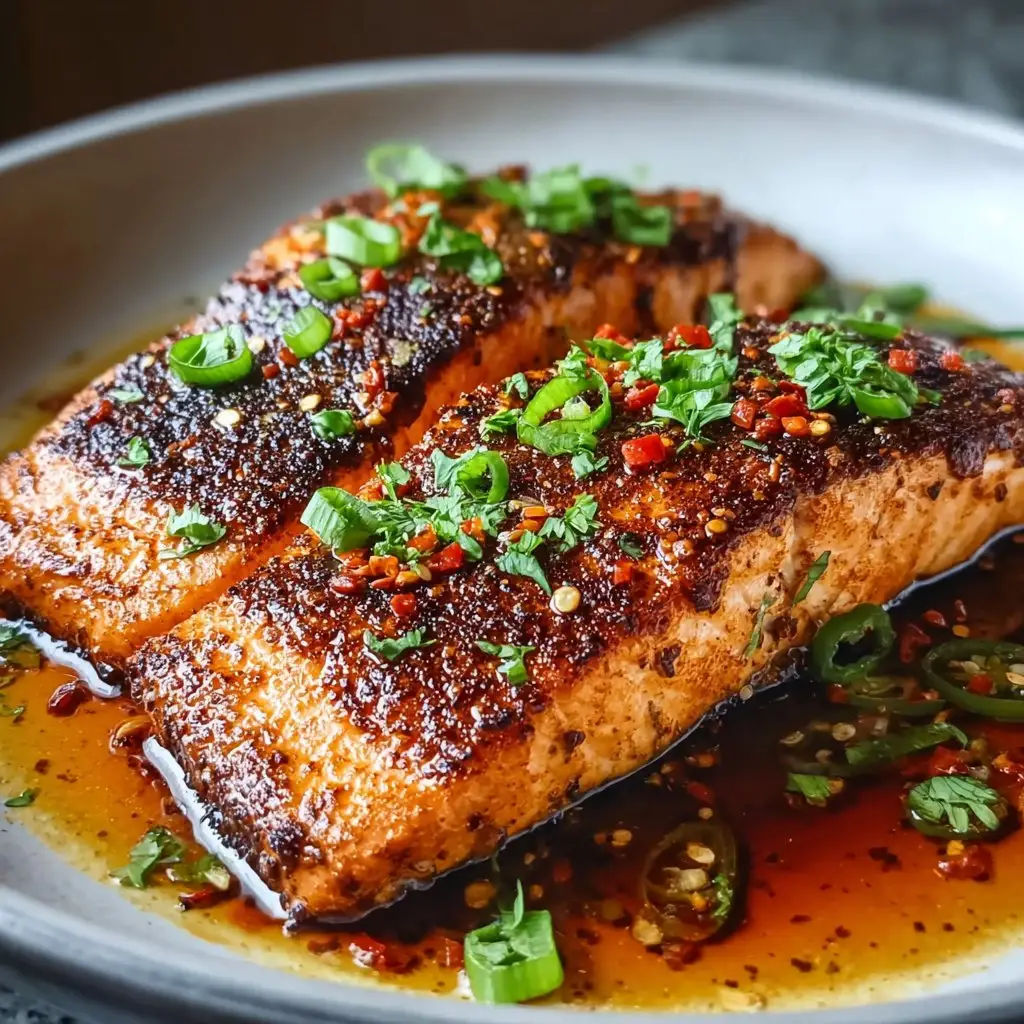 Cajun Honey Butter Salmon