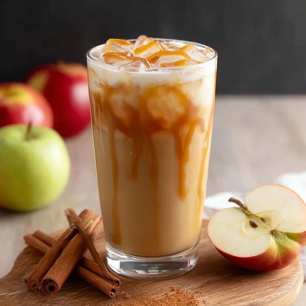Caramel Apple Spice Iced Coffee Recipe