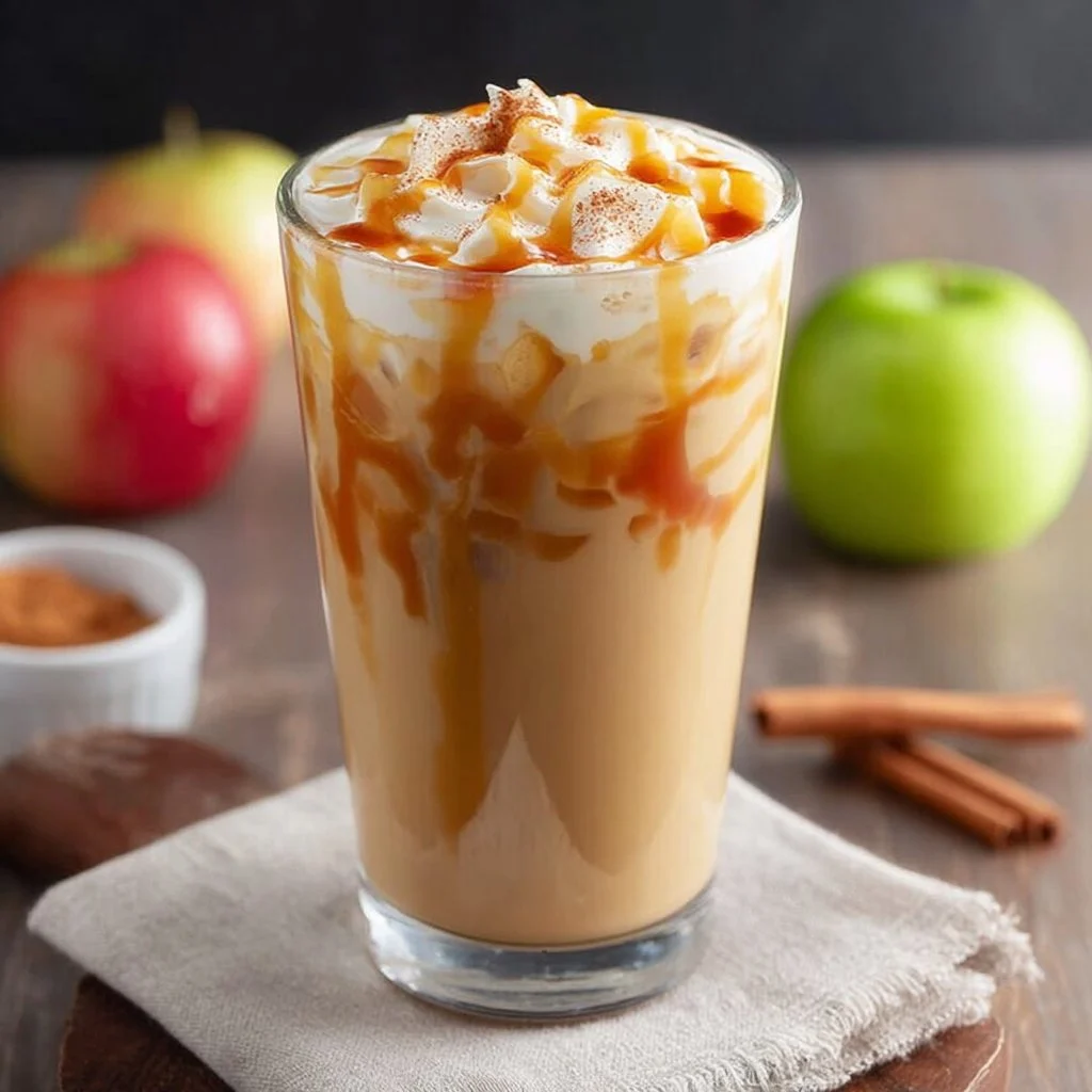 Caramel Apple Spice Iced Coffee Recipe
